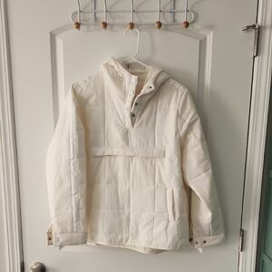 Amazon Women's Cream Puffer Jacket